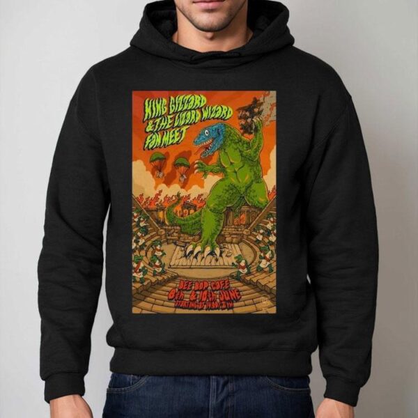 King Gizzard Event Bee Bop Caf Ancient Theatre June 8 10 2025 Shirt
