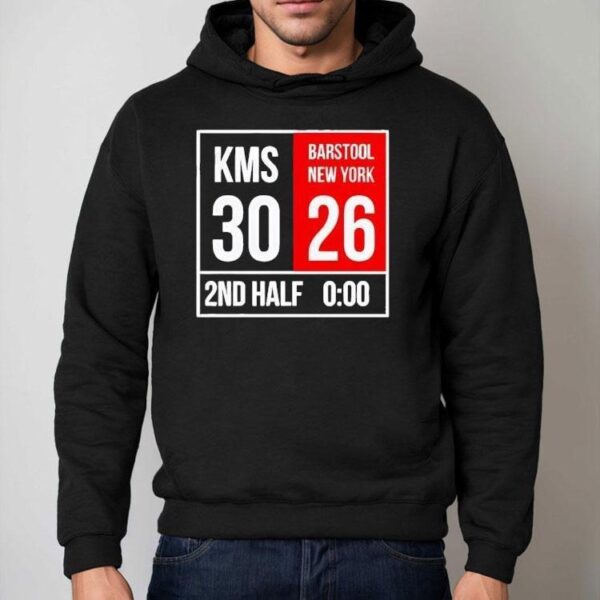 Kms 30 2nd Half Barstool New York 26 0-00 Shirt