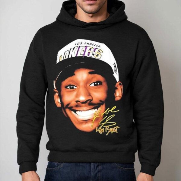 Kobe Bryant Draft Day Big Head Face Los Angeles Lakers Shirt