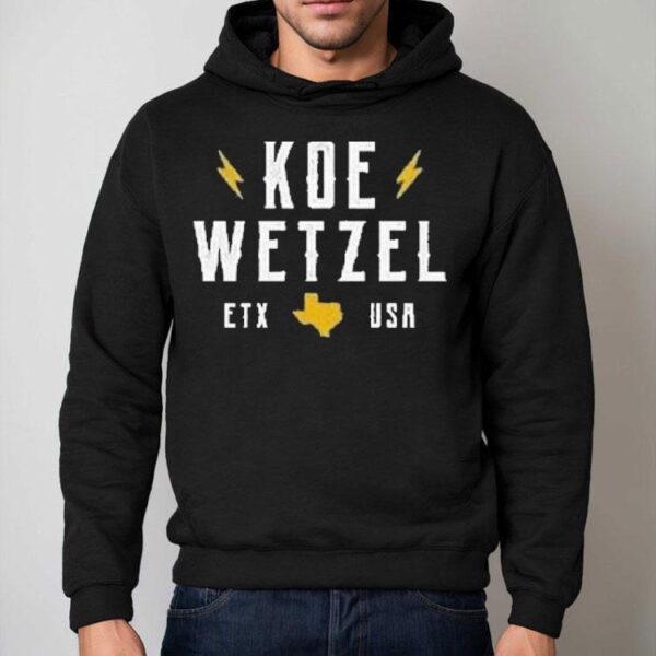 Koe Wetzel Shadow Sunfade Texas Usa Shirt