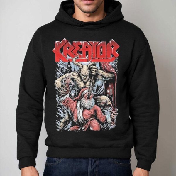 Kreator X-mas ber Alles Santa Christmas Shirt