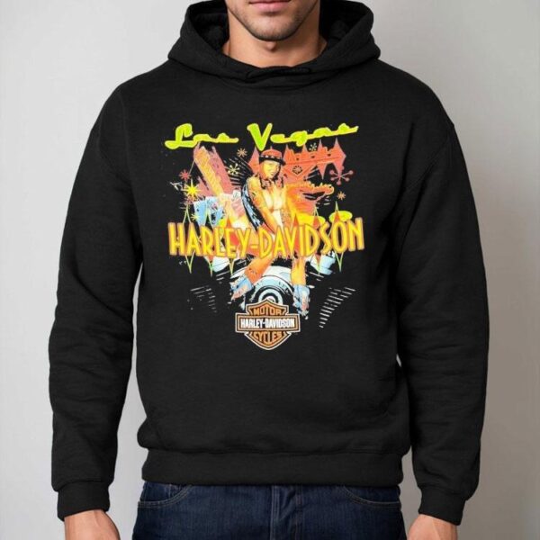 Las Vegas Motorcycles-harley Davidson Shirt