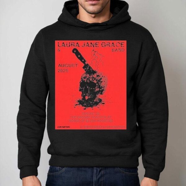 Laura Jane Grace August Tour 2025 The Bronze Peacock At House Of Blues Houston Shirt