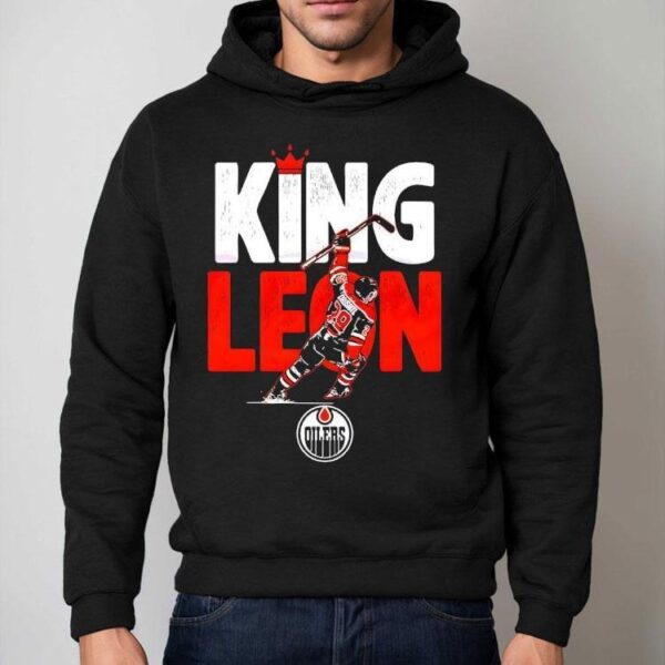 Leon Draisaitl Edmonton Oilers King Leon Shirt