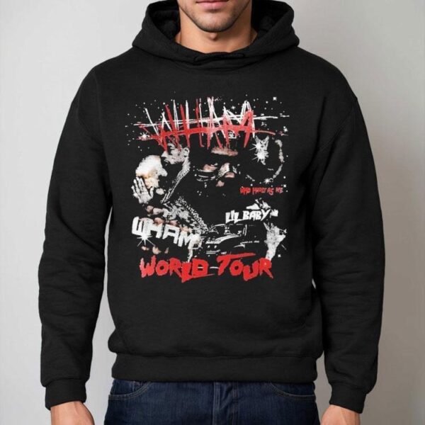 Lil Baby Who Hard As Me Wham World Tour 2025 Photo Shirt