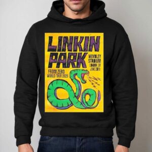 Linkin Park London Uk Show By Paul Insect At Wembley Stadium On June Th From Zero World Tour Hoodie