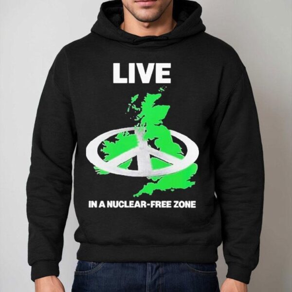 Live In A Nuclear Free Zone Anti Nuclear Movement House X Peter Kennard Peace Shirt