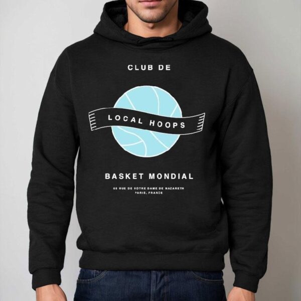 Local Hoops Club De Paris Worldwide Basketball Shirt
