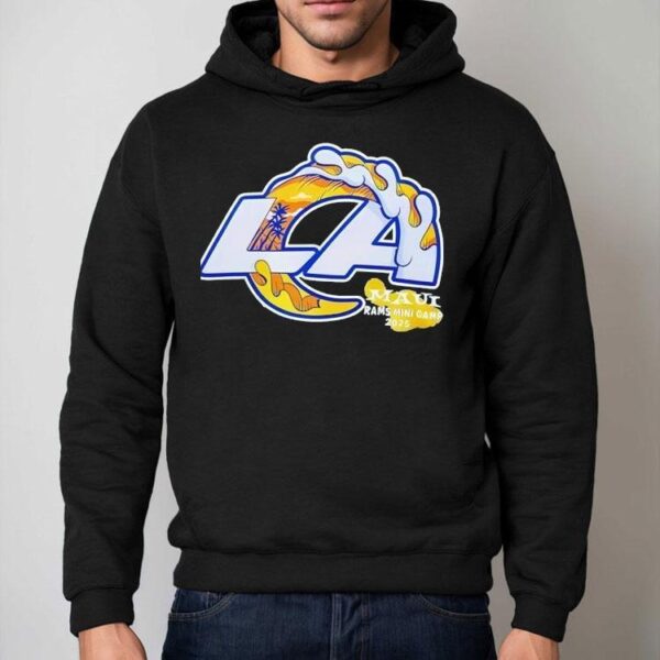 Los Angeles Rams Maui Minicamp 2025 Logo Shirt
