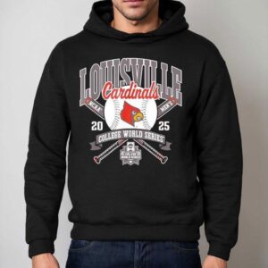Louisville Cardinals Ncaa Men S College World Series Hoodie