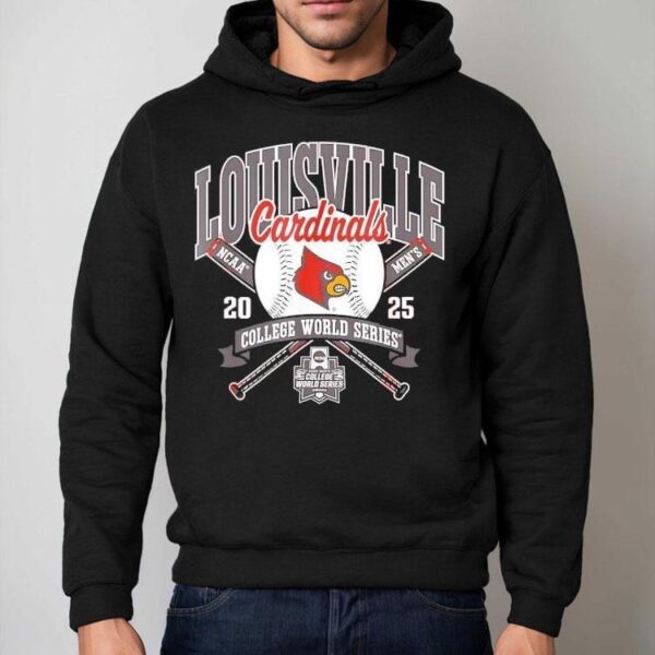 Louisville Cardinals Ncaa Men’s College World Series 2025 Shirt
