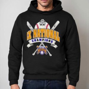 Lsu Tigers Eight Time Ncaa Baseball Men S College World Series Champions Hoodie