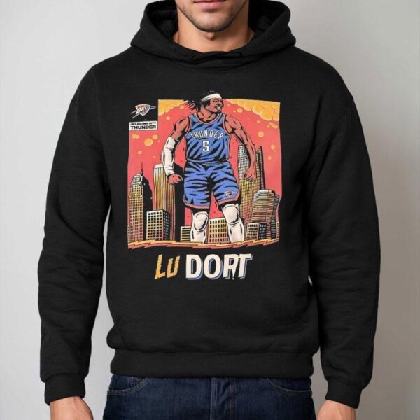 Luguentz Dort Oklahoma City Thunder Basketball Comic Shirt
