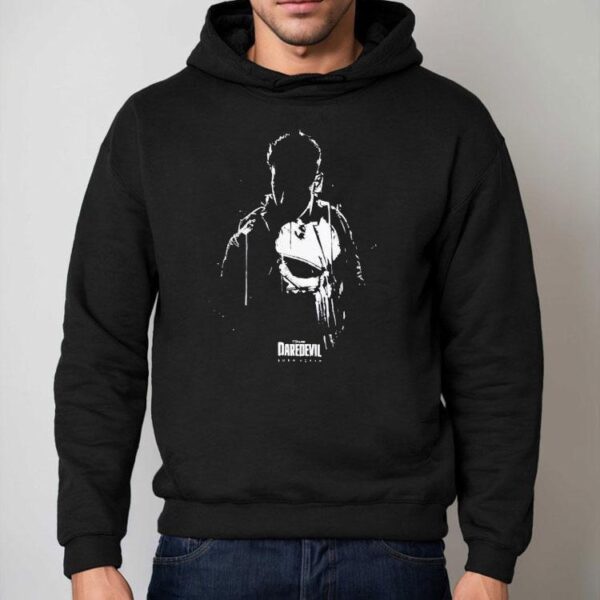 Marvel Daredevil Born Again The Punisher Silhouette Shirt