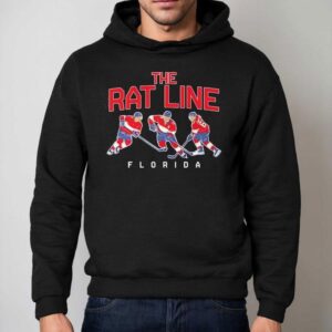 Matthew Tkachuk Sam Bennett And Brad Marchand The Rat Line Florida Panthers Hoodie