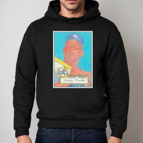 Mickey Mantle New York Yankees Photo Vintage Shirt