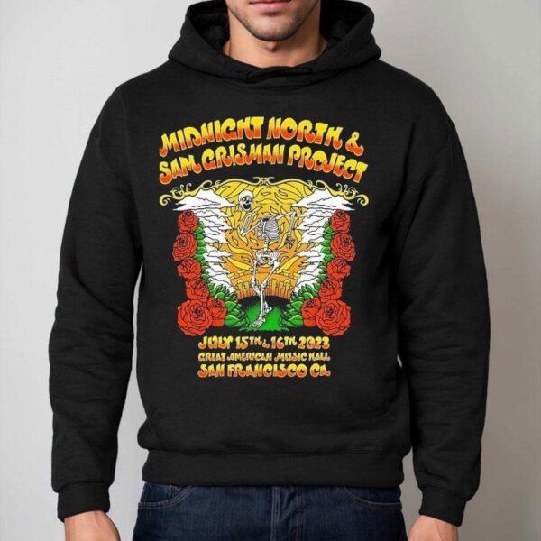 Midnight North And Sam Grisman Project July 15th 16th 2023 Great American Music Hall San Francisco Ca Shirt