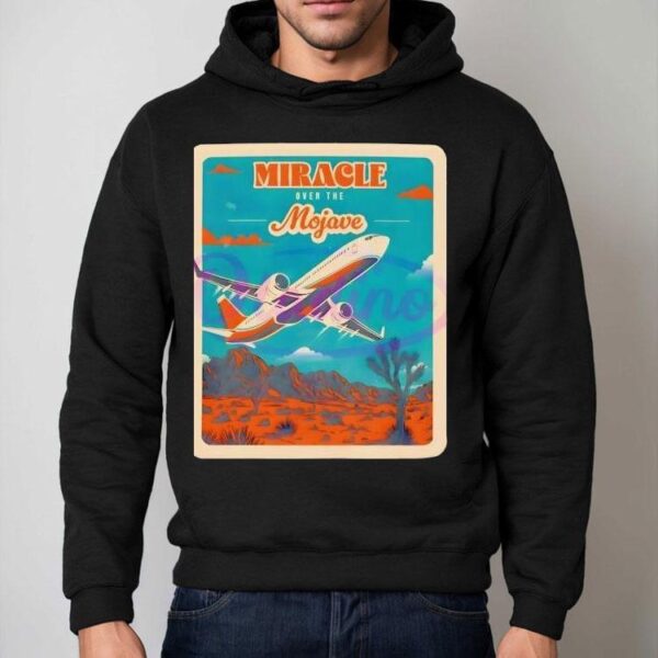 Miracle Over The Mojave Retro Desert Airplane Travel Souvenir Shirt