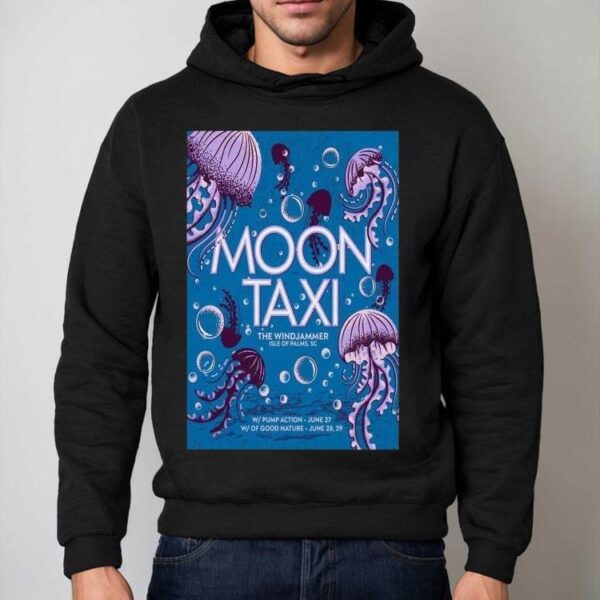 Moon Taxi The Windjammer Isle Of Palms Sc Pump Action 2025 Shirt