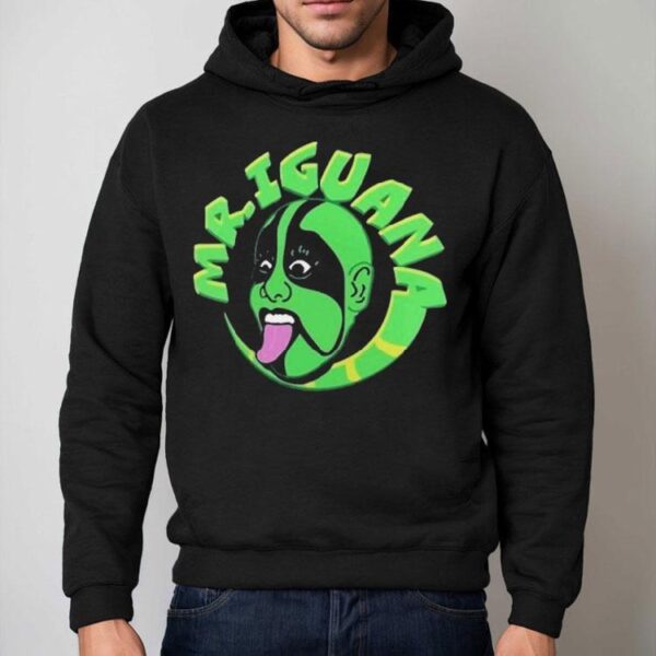 Mr Iguana Aaa Wwe Logo Shirt