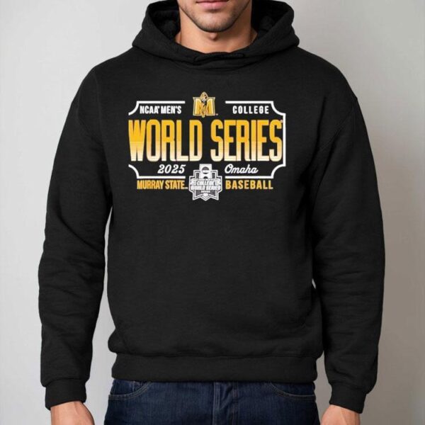 Murray State Racers Mcws 2025 College World Series Baseball Shirt