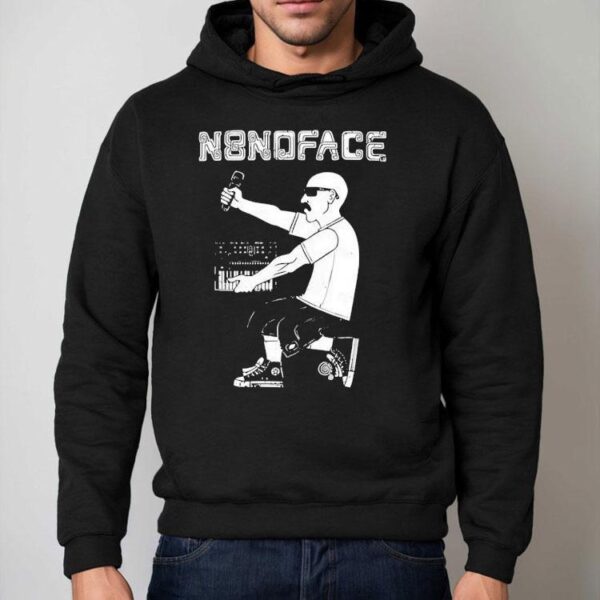 N8noface Az-tech Synth Black Shirt