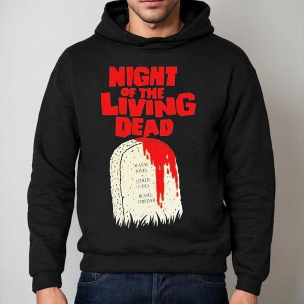 Night Of The Living Dead Duanne Jones Judith O’dea Russel Streiner Horror Movie Shirt