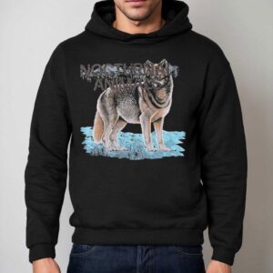 Nocturnal Animals Wolf Hoodie