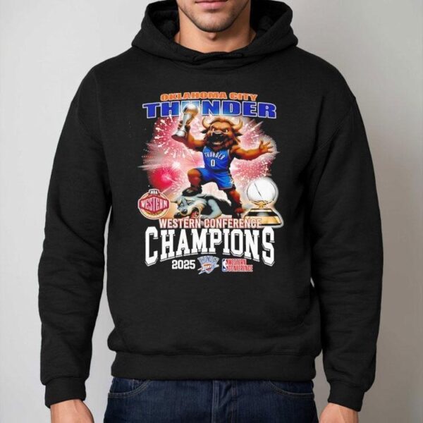 Okalahoma City Thunder Western Conference Champions 2025 Shirt