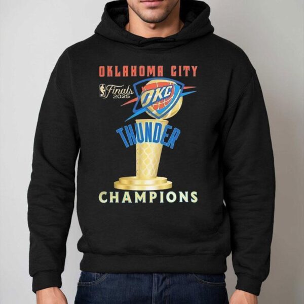 Oklahoma City Thunder Finals 2025 Champions Shirt