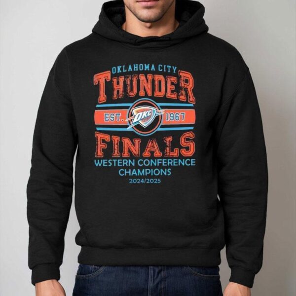 Oklahoma Thunder Western Conference Champions 2024-2025 Shirt
