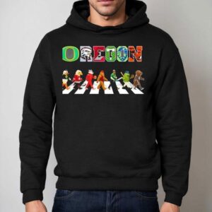 Oregon Sports Team Mascot Abbey Road Hoodie