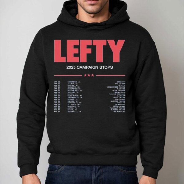 Penny Sparrow Lefty Campaign Stops 2025 Tour Dates Shirt