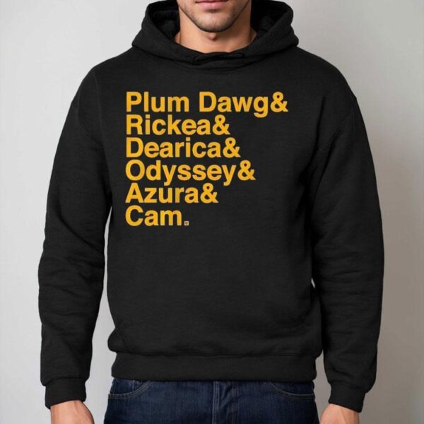 Plum Dawd And Rickea And Dearica And Odyssey And Azura And Cam Shirt