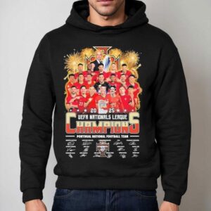 Portugal Football Team Uefa Nations League Champions Signatures Hoodie
