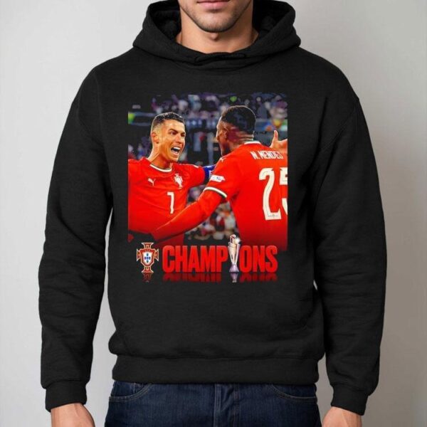 Portugal Win Nations League 2025 Second Time’s A Charm Shirt