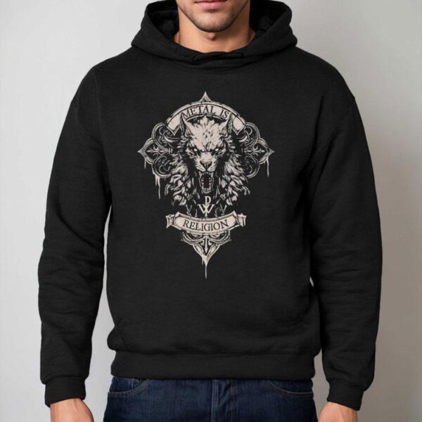 Powerwolf Wolfhead Metal Is Religion Shirt