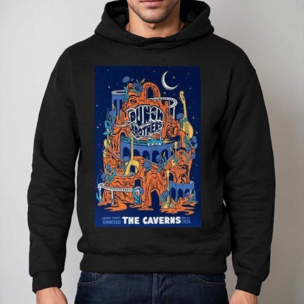 Punch Brothers At The Caverns In Grundy County, Tn On May 17 2025 Concert Shirt