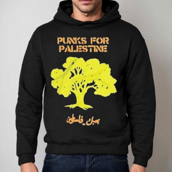 Punks For Palestine Tree Shirt