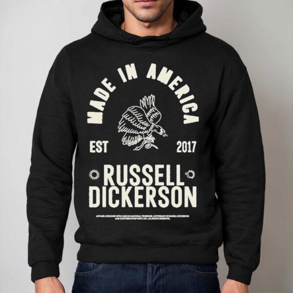 Russell Dickerson Made In America Est 2017 Bird Shirt