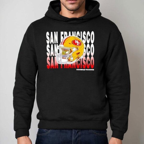 San Francisco 49ers Repeat Helmet Combine Training 2025 Shirt
