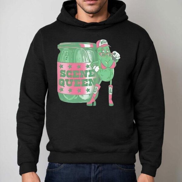 Scene Queen Pickle Diva On Summer Shirt