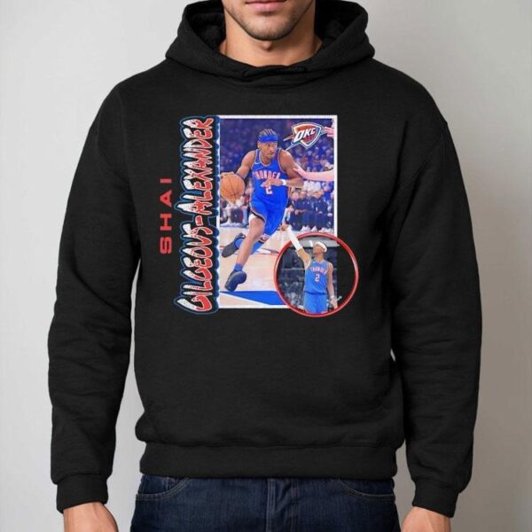 Shai Gilgeous-alexander Oklahoma City Thunder ’90s Player Shirt
