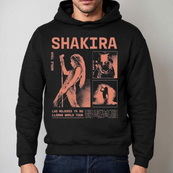 Shakira Las Mujeres Ya No Lloran World Tour 2025 Dates Shirt