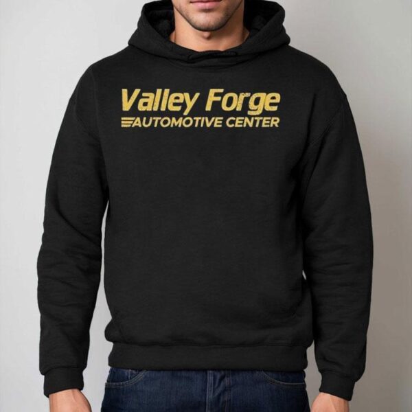 Shane Gillis Wearing Valley Forge Automotive Center Shirt