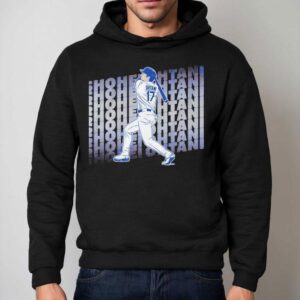 Shohei Ohtani Los Angeles Angels Cartoon Hoodie