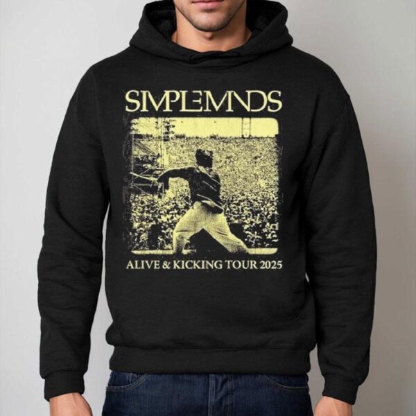 Simple Minds Alive And Kicking Tour 2025 Shirt