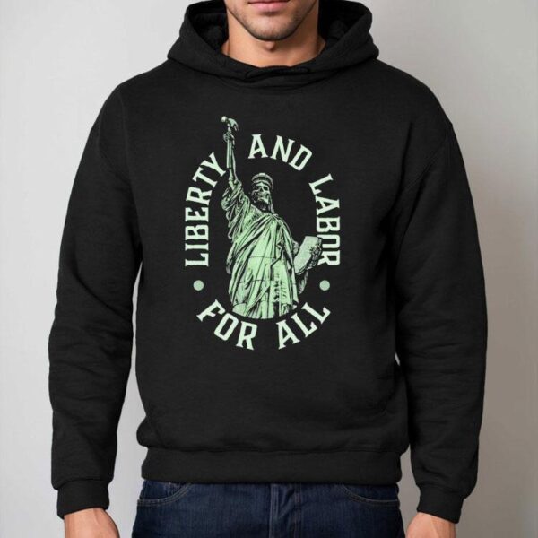 Skeleton Liberty And Labor For All Shirt
