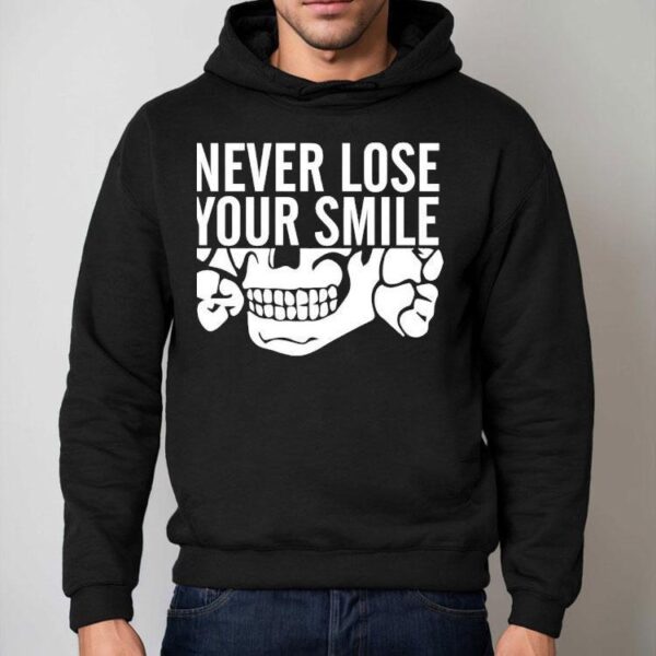 Skeleton Never Lose Your Smile Shirt