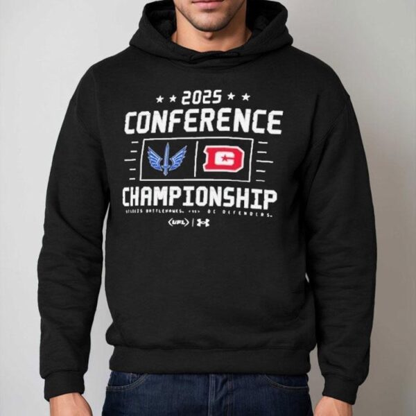 St. Louis Battlehawks Vs. Dc Defenders 2025 Xfl Conference Championship Under Armour Shirt